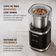 Moedor de Café Dolce Arome Mondial Preto/Inox 180W - MCF-01-BI 220V