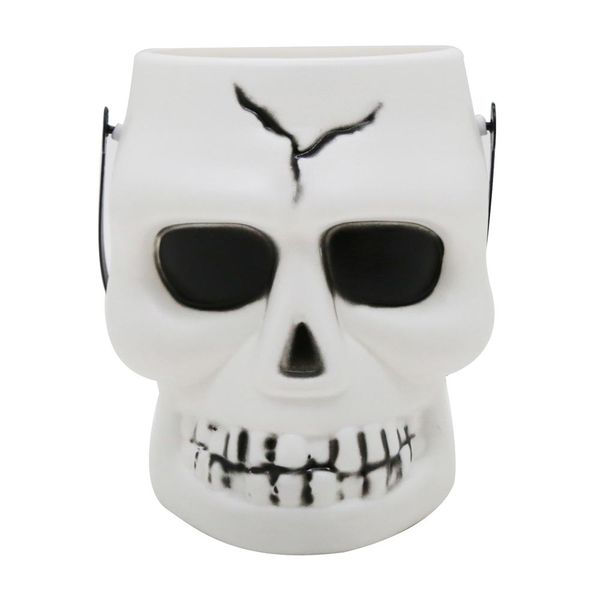 Balde Caveira Play&Fun Halloween 14x10cm
