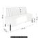 Sofá 2 Lugares 135cm Pés Aço Dourado Tamar Linho Grafite Z08 - Mpozenato