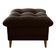 Poltrona De Amamentação Com Puff Luxo Confortável Montreal Matrix Suede Marrom