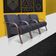 Kit 3 Poltronas Vênus 1 Lugar Suede Grafite
