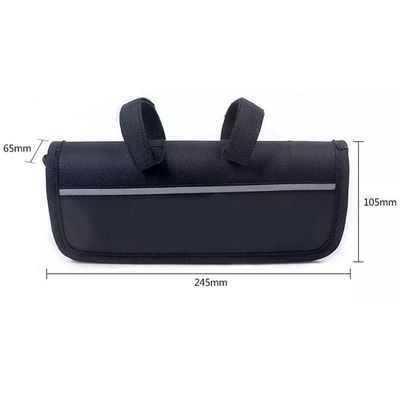 Kit Ferramentas Bike Bicicleta Remendo Pneu Bomba De Ar Bolsa Quadro