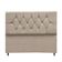 Cabeceira Cama Box Estofada Solteiro 90 Cm Suede Isabela bege