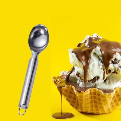 2 Colheres De Pegar Sorvete Bola Inox Profissional Pegador Concha Açai