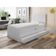 Cama Solteiro Larissa Com Cama Auxiliar Dani Branco