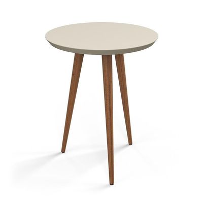 Mesa De Apoio Luna 530 Off White - Patrimar