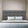 Cabeceira Estofada Cama Box Casal 160 Cm Ananda Suede Cinza