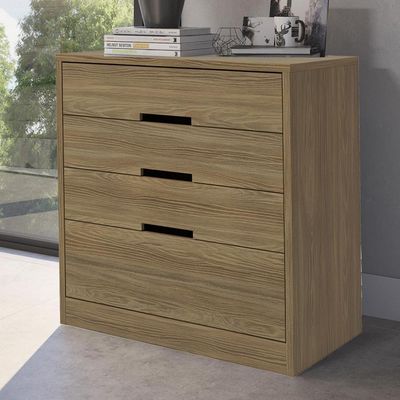 Comoda 4 Gavetas 91 Cm S824 Kappesberg Nogueira