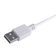 Cabo Para Celular Smartphone Usb A 2.0 Para Usb Tipo C 50 Cm Branco - Puacb-05