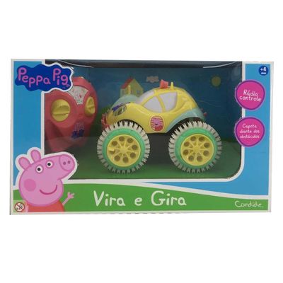 VEICULO VIRA E GIRA PEPPA PIG