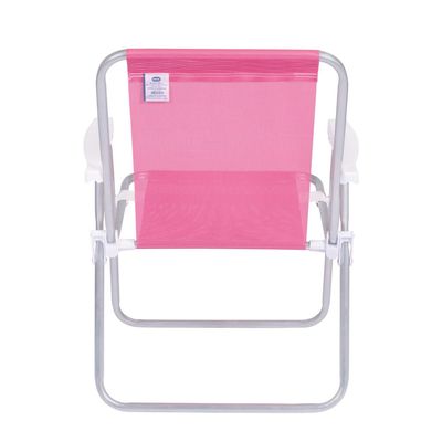 Cadeira Alta Aumínio Sannet Rosa
