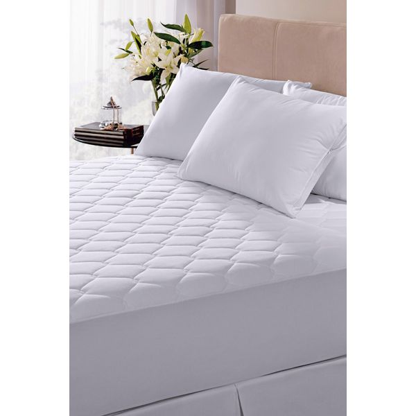 Protetor de Colchão Queen Impermeável Altenburg Riviera Branco