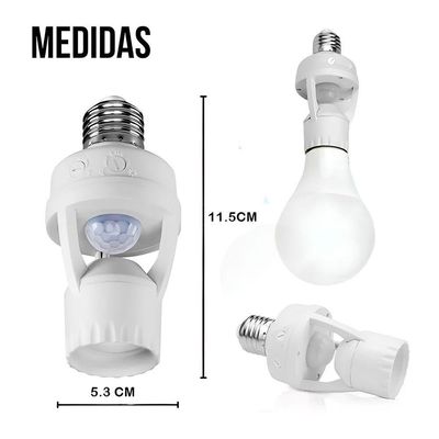 Soquete Com Sensor De Presença Infravermelho E27 Bivolt
