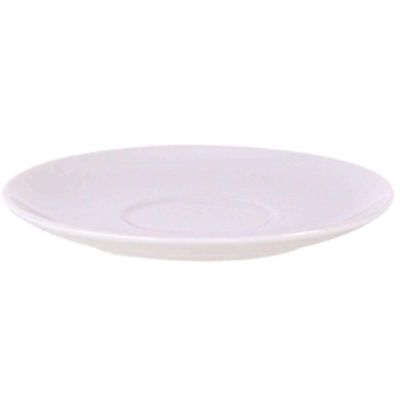 Conjunto Xícara e Pires de Chá 250ml Porcelana Tramontina Maria Augusta Branco Mesa Posta