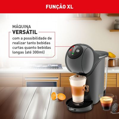 Cafeteira Nescafé Dolce Gusto Arno Genio S Basic DGS5 Grafite 220v