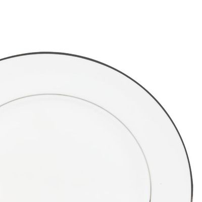 Jogo de jantar em porcelana L'hermitage Magesty Silver 42 peças para 6 pessoas