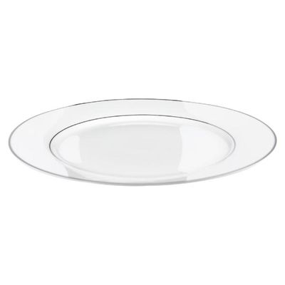 Jogo de jantar em porcelana L'hermitage Magesty Silver 42 peças para 6 pessoas