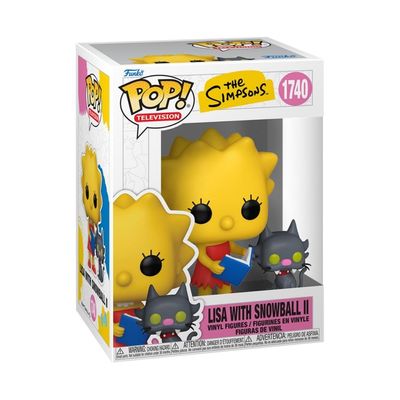 Boneco Funko Pop! & Buddy Os Simpsons - Lisa e Bola de Neve