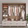 Guarda-Roupa Casal Coimbra 8 Portas 8 Gavetas Bartira Capuccino