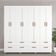 Guarda-Roupa Casal Coimbra 8 Portas 8 Gavetas Bartira Branco