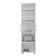 Armário Multiuso Organizador 2 Portas Sabrina 60cm Preto