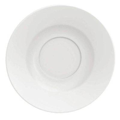 Jogo 6 Xícaras de Chá com Pires 185ml Porcelana Branca Leonora Tramontina Café Mesa Posta