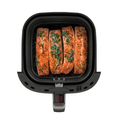 Fritadeira Air Fryer EAF40 Rita Lobo 5,6L Efficient 1400W Antiaderente Desligamento Automático Electrolux Preto / 220V