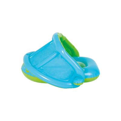 Bote Inflável com Cobertura - Azul e Verde Bote Inflável com Cobertura - AZULVERD