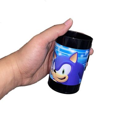 Kit Sonic The Hedgehog 1 Maletinha + 1 Copo + 1 Mini Toalha