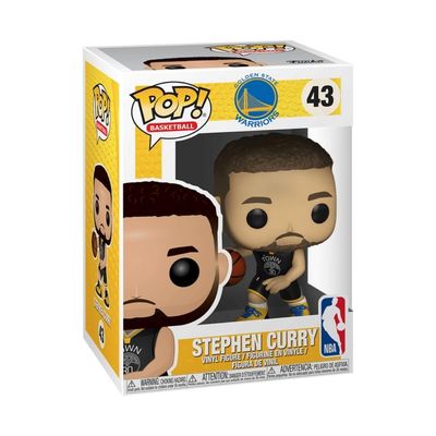 Boneco Funko Pop! NBA Warriors - Stephen Curry