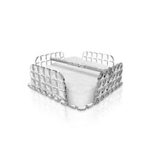Porta-guardanapo em plástico SMMA quadrado Guzzini Tiffany 20x20x7,3cm
