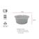 Tigela Ceramica Rosa Bege Bowl Petisco 13cm