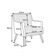 Kit 2 Poltronas Nagoya Pés Madeira Corano Branco Gran Belo
