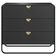 Comoda 3 Gavetas Organica 90 Cm 28068 Artesano Nero Preto