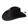 Chapéu Country Cowboy Australiano Camurça Qualidade Premium Cor:preto