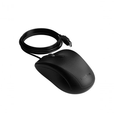Mouse Intelbras Mci10 Com Fio Preto