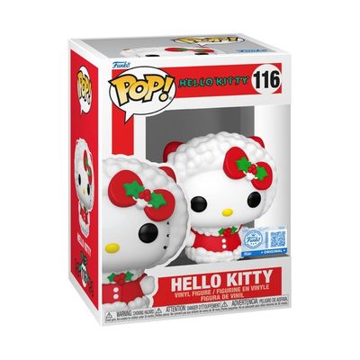 Boneco Funko Pop! Sanrio -  Hello Kitty de Natal