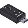 Adaptador Placa De Som Usb 7.1 Canais Virtual Ausb71