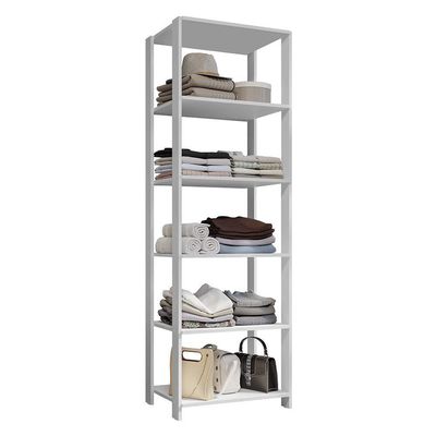 Guarda-roupa Closet Modulado 5 Prateleiras 59cm Valencia Madesa Branco