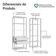 Guarda-roupa Closet Modulado 2 Gavetas 9 Prateleiras 129 Cm Valencia Madesa Branco