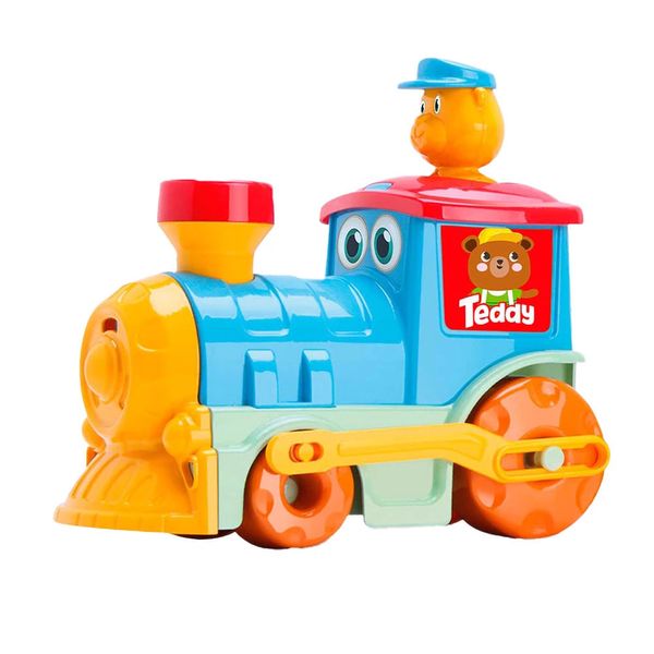 Trem Infantil Teddy Samba Toys Train Trem Infantil Teddy Samba Toys Train
