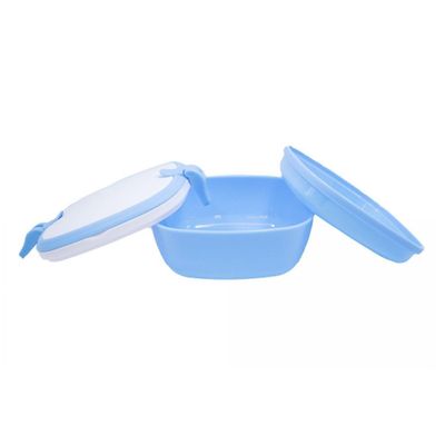 Marmita de Plástico Hermética Azul