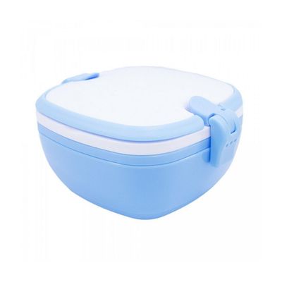 Marmita de Plástico Hermética Azul
