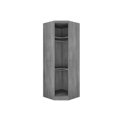Guarda Roupa Closet De Quarto De Canto Obliquo Rizon-linea C- 1 Porta Cumaru-fendi 25 - Novo Horizonte