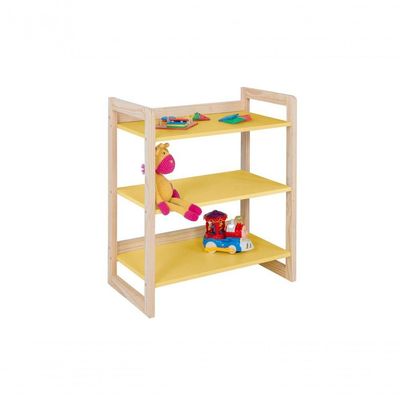 Conjunto Estantes Multiuso Colorê Infantil Amarelo