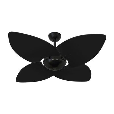 Ventilador De Teto Dormamu Nero Office 4 Pás Preto 110V