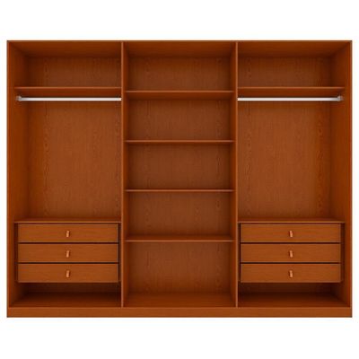 Guarda Roupa Casal 3 Portas Ollie Lopas Frassino