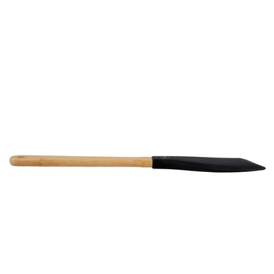 Espátula Silicone e Bamboo Preto