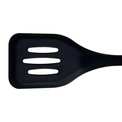 Espátula Vazada de Silicone Preto