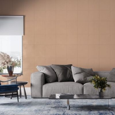 Papel de Parede Bobinex Essencial Aspecto Couro Sintético Marrom 4338